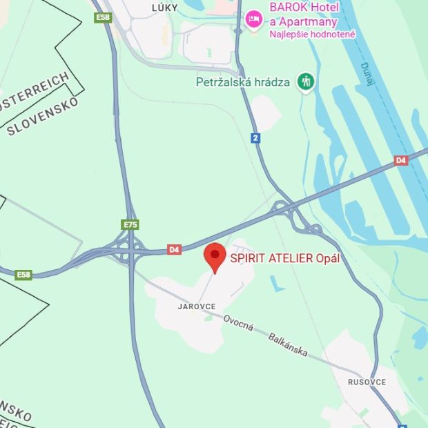 Mapa Spirit Atelier Opál